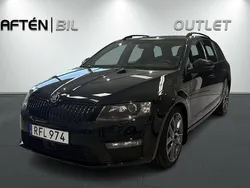 Svart Begagnad 2016 Skoda Octavia RS Kombi | 119 800 kr (Bra pris)