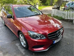 Röd Begagnad 2016 Mercedes E220 Avantgarde Kombi | 190 000 kr (Bra pris)