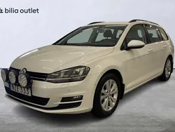 Vit Begagnad 2013 VW Golf VII Kombi | 119 000 kr (Lite dyr)