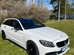 Vit Begagnad 2017 Mercedes C63S AMG AMG Kombi | 479 000 kr (Marknadspris)