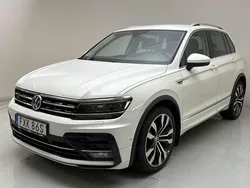 Vit Begagnad 2019 VW Tiguan R-line SUV | 239 800 kr (Marknadspris)