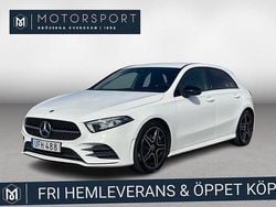 Vit Begagnad 2020 Mercedes A180 AMG Halvkombi | 269 900 kr (Marknadspris)