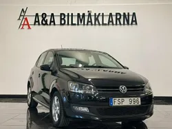 Svart Begagnad 2010 VW Polo Comfortline Halvkombi | 82 900 kr (Marknadspris)