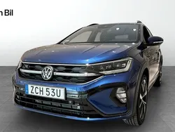 Blå Ny 2025 VW Taigo R-line SUV | 314 900 kr (Marknadspris)