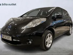 Svart Begagnad 2017 Nissan Leaf 360º Halvkombi | 108 000 kr (Marknadspris)