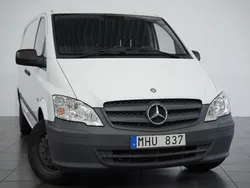 Vit Begagnad 2012 Mercedes Vito Minibuss | 74 900 kr (Lite dyr)