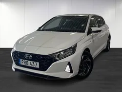 Vit (white) Begagnad 2022 Hyundai i20 Halvkombi | 189 700 kr (Marknadspris)