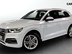 Vit (white) Begagnad 2019 Audi Q5 S-Line SUV | 284 900 kr (Superpris)