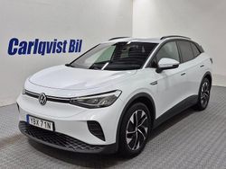 Vit (glaciärvit metallic) Begagnad 2021 VW ID.4 Pro Performance SUV | 284 000 kr (Marknadspris)