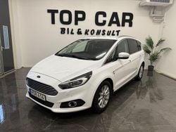 Vit Begagnad 2016 Ford S-MAX Business Edition Minibuss | 169 900 kr (Bra pris)
