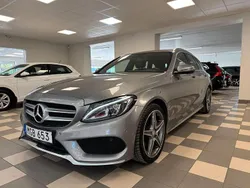 Silver Begagnad 2016 Mercedes C220 AMG line Kombi | 139 800 kr (Superpris)