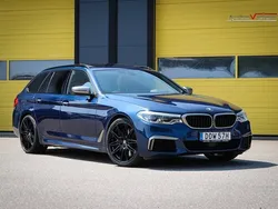 Mörkblå (blå) Begagnad 2018 BMW M550 Comfort Edition Sedan | 379 900 kr (Bra pris)