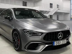 Grå Begagnad 2022 Mercedes CLA45 AMG Premium Plus Sportkupé | 539 000 kr (Bra pris)