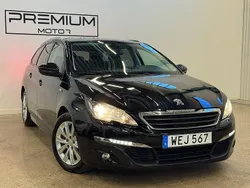 Svart Begagnad 2016 Peugeot 308 Active Kombi | 114 900 kr (Marknadspris)