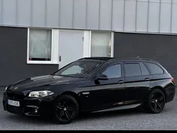 Svart Begagnad 2017 BMW 520 M Sport Kombi | 158 000 kr