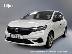 Vit Begagnad 2021 Dacia Sandero Essentiel Halvkombi | 122 900 kr (Bra pris)
