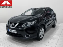 Svart Begagnad 2017 Nissan Qashqai Tekna SUV | 154 900 kr (Marknadspris)
