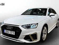 Vit Begagnad 2023 Audi A4 S-Line Kombi | 359 000 kr (Bra pris)