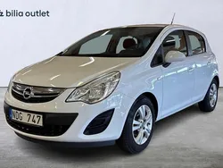Vit Begagnad 2012 Opel Corsa Halvkombi | 34 900 kr (Bra pris)