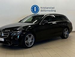 Svart Begagnad 2018 Mercedes E200 AMG Kombi | 289 900 kr (Marknadspris)