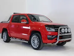 Röd Begagnad 2018 VW Amarok Pickup | 389 900 kr (Marknadspris)