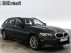 Svart Begagnad 2021 BMW 320 Sport Line Kombi | 268 900 kr (Superpris)