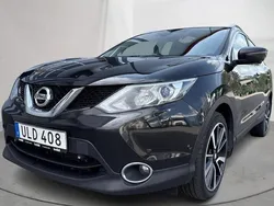 Svart Begagnad 2015 Nissan Qashqai 360º SUV | 111 000 kr (Bra pris)