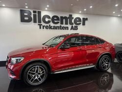 Röd Begagnad 2017 Mercedes GLC250 AMG Sportkupé | 359 900 kr (Marknadspris)