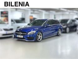 Blå Begagnad 2015 Mercedes C220 AMG Kombi | 184 900 kr (Marknadspris)