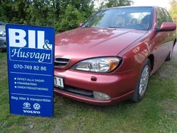 Röd Begagnad 1999 Nissan Primera Sedan | 45 000 kr