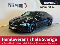 Svart Begagnad 2019 Mercedes CLA220 AMG Sedan | 314 900 kr (Bra pris)