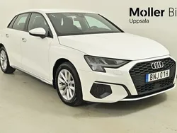 Vit (ibisvit) Begagnad 2021 Audi A3 Sportback Halvkombi | 219 900 kr (Marknadspris)