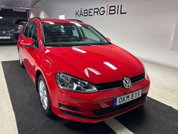 Röd Begagnad 2016 VW Golf VII Kombi | 134 900 kr (Marknadspris)
