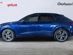Navarrablå metallic Begagnad 2021 Audi Q8 S-Line SUV | 609 000 kr (Superpris)