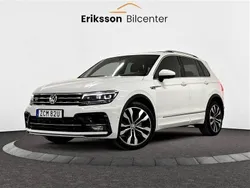 Vit Begagnad 2019 VW Tiguan R-line SUV | 229 900 kr (Marknadspris)