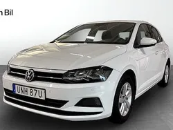 Vit (pure white) Begagnad 2019 VW Polo Comfortline Sedan | 174 900 kr (Marknadspris)