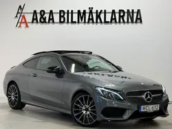 Grå Begagnad 2016 Mercedes C220 AMG Sportkupé | 259 900 kr (Marknadspris)