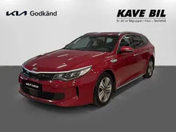 Röd Begagnad 2017 Kia Optima Hybrid Advance Sedan | 199 900 kr (Marknadspris)