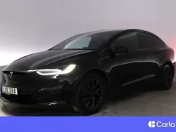 Svart Begagnad 2023 Tesla Model X Long Range SUV | 798 900 kr (Bra pris)