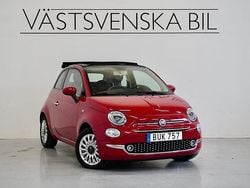 Röd Begagnad 2018 Fiat 500C Lounge Cab | 89 000 kr (Marknadspris)