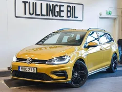 Gul Begagnad 2018 VW Golf VII R-line Kombi | 199 900 kr (Marknadspris)