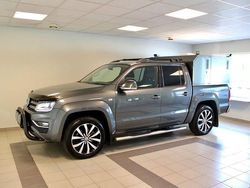 Grå Begagnad 2018 VW Amarok Aventura Pickup | 459 900 kr (Dyr)