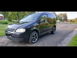 Svart Begagnad 2009 VW Caddy Minibuss | 52 500 kr (Bra pris)