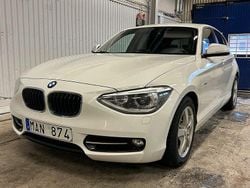 Vit Begagnad 2011 BMW 118 Sport Line Halvkombi | 89 800 kr (Marknadspris)