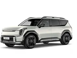 Grå (ivory silver) Ny 2025 Kia EV9 3 SUV | 818 708 kr (Lite dyr)