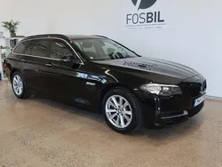 Svart Begagnad 2015 BMW 520 Kombi | 159 900 kr (Marknadspris)