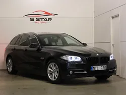 Svart Begagnad 2013 BMW 520 Kombi | 136 900 kr (Marknadspris)