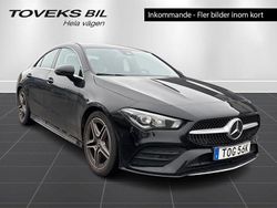 Svart Begagnad 2020 Mercedes CLA200 AMG Sportkupé | 329 000 kr (Marknadspris)