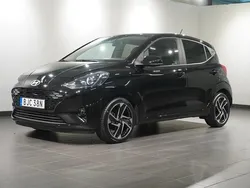 Svart Begagnad 2023 Hyundai i10 Advanced Halvkombi | 169 800 kr (Bra pris)