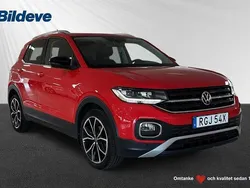 Röd Begagnad 2021 VW T-Cross SUV | 199 900 kr (Bra pris)
